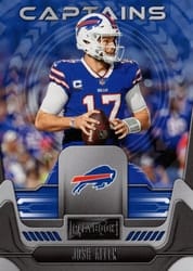 2022 Panini Playbook Captains Josh Allen #C-1 card