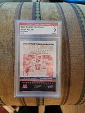 2022 Panini Prestige City Limits Josh Allen #CL-3 card