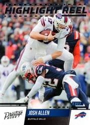 2022 Panini Prestige Highlight Reel Josh Allen #HR-13 card