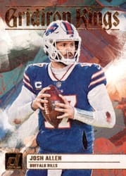 2023 Donruss Gridiron Kings Josh Allen #GK-11 card