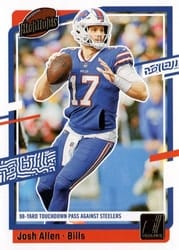 2023 Donruss Highlights Josh Allen #H-JA card