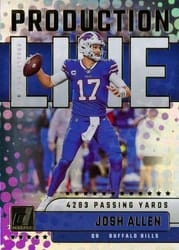 2023 Donruss Production Line Josh Allen #PDL-5 card