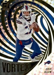 2023 Donruss Vortex Josh Allen #VOR-4 card