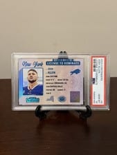 2023 Panini Contenders License to Dominate Josh Allen #6 card