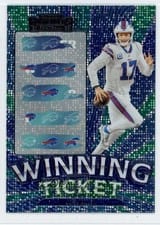 2023 Panini Contenders Winning Ticket Josh Allen #11 card