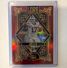 2023 Panini Legacy Lore Josh Allen #LO-10 card