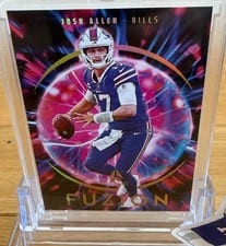 2023 Panini Luminance Fuzion Josh Allen #1 card