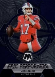 2023 Panini Mosaic Epic Performers Josh Allen #EP-JA card