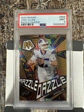 2023 Panini Mosaic Razzle Dazzle Josh Allen #RD-5 card
