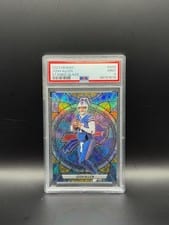 2023 Panini Mosaic Stained Glass Josh Allen #SG-5 card