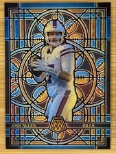 2023 Panini Mosaic Stained Glass Josh Allen #SG-5 card