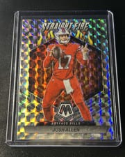 2023 Panini Mosaic Straight Fire Mosaic Josh Allen #SF-JA card