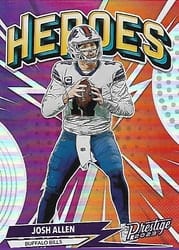 2023 Panini Prestige Heroes Josh Allen #2 card