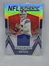 2023 Panini Rookies & Stars NFL Authentic Josh Allen #NA-JA card