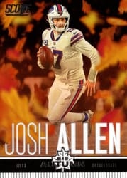 2023 Score Men of Autumn Josh Allen #1 card