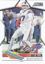 2023 Score The Franchise Josh Allen #4 card