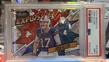 2024 Panini Absolute Explosive Josh Allen #EX-JAN card