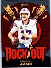 2024 Panini Absolute Rock Out Josh Allen #RO-JAN card