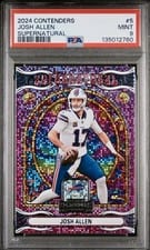 2024 Panini Contenders Supernatural Josh Allen #5 card