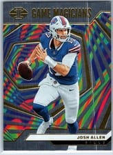 2024 Panini Illusions Game Magicians Josh Allen #10 card