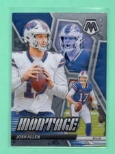 2024 Panini Mosaic Montage Josh Allen #M-9 card