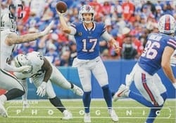 2024 Panini Photogenic Base Set Josh Allen #55 card