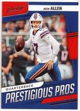 2024 Panini Prestige Prestigious Pros Josh Allen #PP-JAN card