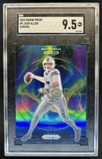 2024 Panini Prizm Aurora Josh Allen #9 card