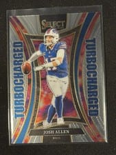 2024 Panini Select Turbocharged Josh Allen #18 card
