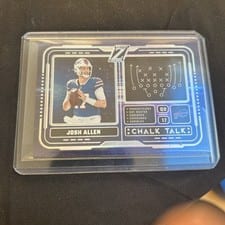 2024 Panini Zenith Chalk Talk Josh Allen #14 card