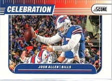 2024 Score Celebration Josh Allen #C-JAN card