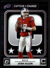 2025 Donruss Optic Captain in Charge Josh Allen #3 card