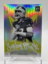 2025 Donruss Optic Sunday Kings Josh Allen #7 card