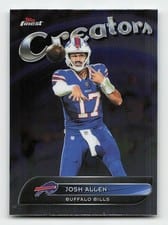 2025 Finest Creators Josh Allen #CR-4 card