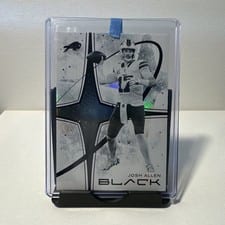 Josh Allen 2025 Panini Black White Night card