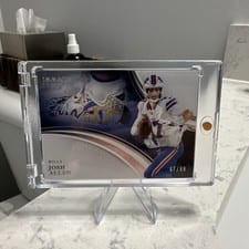 2025 Panini Immaculate Base Set Josh Allen #61 card