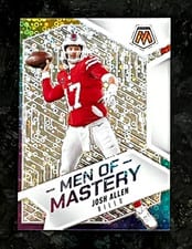 2025 Panini Mosaic Men of Mastery Josh Allen #11 card
