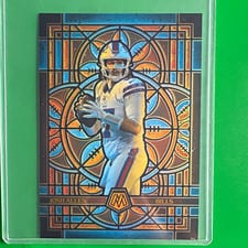2025 Panini Mosaic Stained Glass Josh Allen #2 card