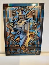 2025 Panini Mosaic Stained Glass Josh Allen Oversized #2 card
