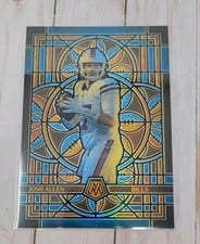 Josh Allen 2025 Panini Mosaic Stained Glass Oversized card