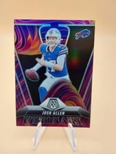 2025 Panini Mosaic Visionary Josh Allen #3 card