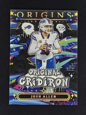 2025 Panini Origins Original Gridiron Josh Allen #2 card