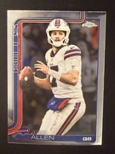 2025 Topps Chrome Josh Allen #34 card