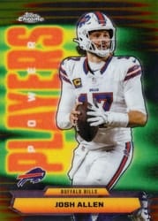 2025 Topps Chrome Power Players Josh Allen #PP-2 card