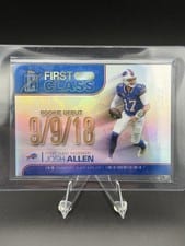 2025 Topps Signature Class First Class Josh Allen #FC-5 card