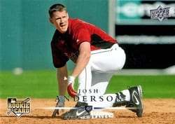2008 Upper Deck Base Set Josh Anderson #302 card