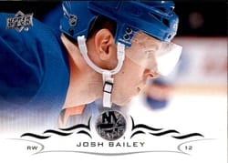 2018-19 Upper Deck Base Set Josh Bailey #369 card