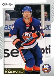2020-21 O-Pee-Chee Base Set Josh Bailey #32 card