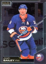 2020-21 O-Pee-Chee Platinum Base Set Josh Bailey #57 card