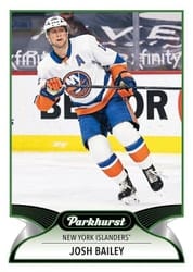 2021-22 Parkhurst Base Set Josh Bailey #56 card